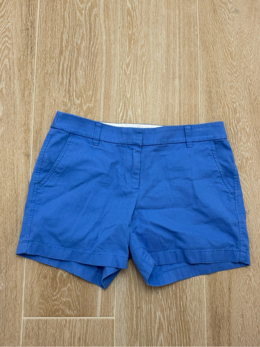 J. Crew Blue Chino Bermuda Shorts